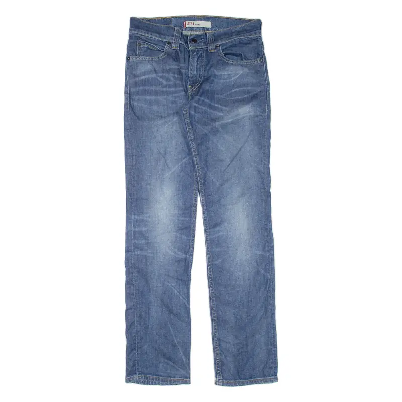 LEVI'S 511 Jeans Mens Blue Slim Straight W30 L32