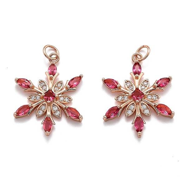Brass Cubic Zirconia Pendants