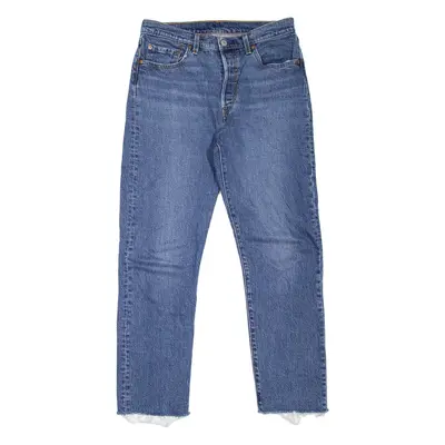 LEVI'S 501 Jeans Womens Blue Regular Straight W28 L28