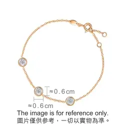 'Fantasy' 18K White & Red Gold Diamond Bracelet