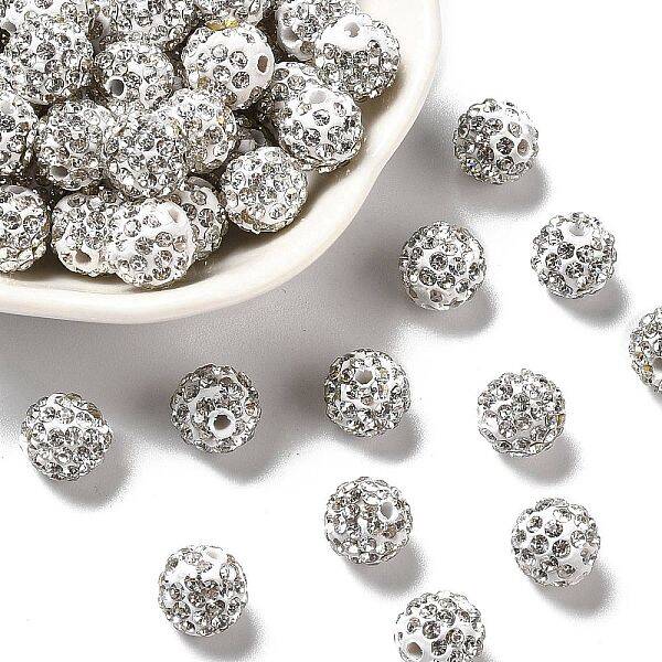 Pave Disco Ball Beads