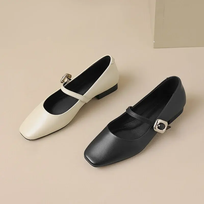CHIKO Tyeesha Square Toe Block Heels Mary Jane Shoes