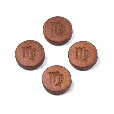 Laser Engraved Wood Beads