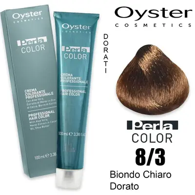 Hair Dye Oyster Perlacolor 100 Ml 8/3