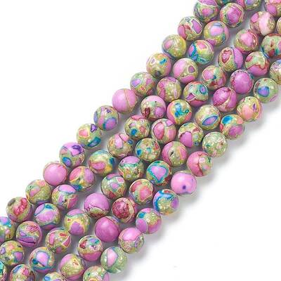 Natural Howlite Beads Strands