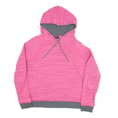 REEBOK Hoodie Pink Pullover Girls L