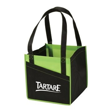 150 Custom Cube Non-Woven Utility Tote - 80GSM Polypropylene & ...