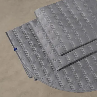Coverlet Set | Size: Twin/Twin XL | Color: Gray | Touch: Sateen