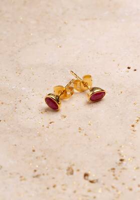 Earring Bopp6 Onyx-Vert | Color: ONYX VERT | Size: U