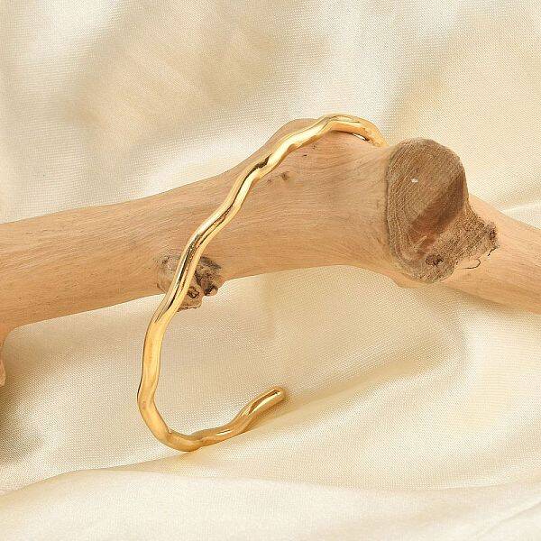 Ion Plating(IP) 304 Stainless Steel Cuff Bangles