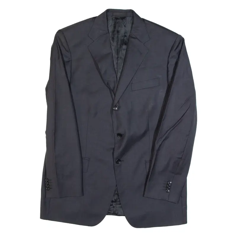 BOGGI Formal Mens Blazer Jacket Black Wool L