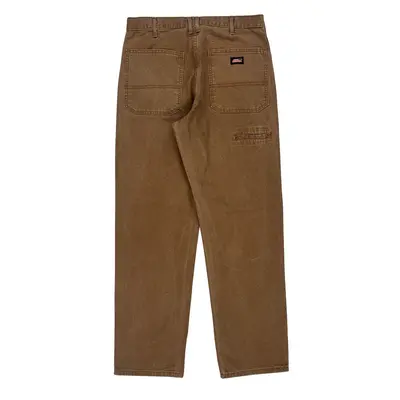 Dickies Trousers - 32W 33L Brown Cotton