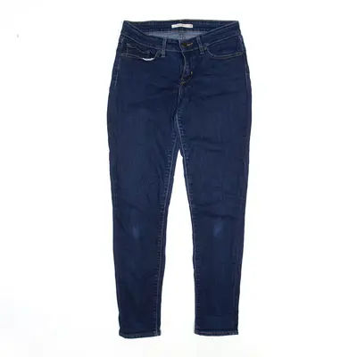LEVI'S 711 Jeans Blue Denim Slim Skinny Womens W26 L27