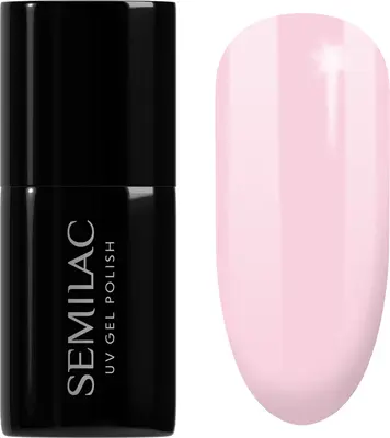 Semilac UV Hybrid Special Day gel polish color 002 Delicate French 7 ml