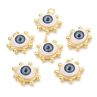 Brass Acrylic Pendants