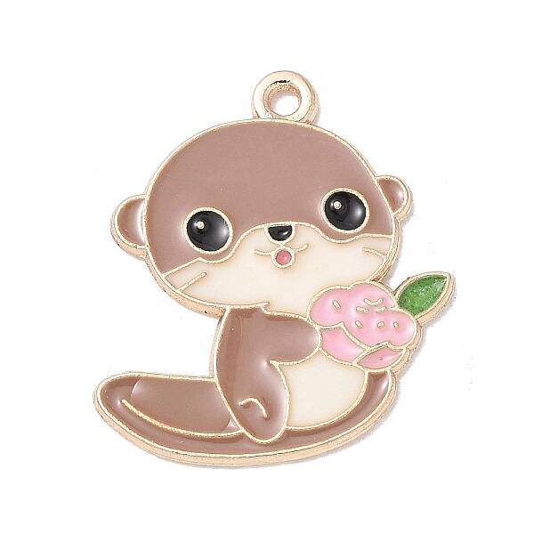 Alloy Enamel Pendants
