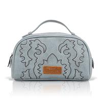 Wrangler [Live] Makeup Organizer Pouch Vintage Versatile Storage Bag for Cosmetic with Zipper for Work Daily Using Travel Bag