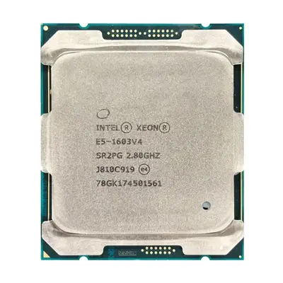 E5-1603-V4 Intel Xeon E5-1603V4 Quad-Core 2.80GHz 10MB L3 Cache Socket LGA2011-3 Processor