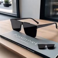 Simple Tr Frame Fashion Glasses, Suitable for Men and Women, Metal Hinge, Leisure Wild, Beach Travel, Party, Festival Outdoor...