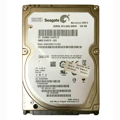 634638-001 HP 500GB 5400RPM SATA 3Gb/s 8MB Cache 2.5-inch Hard Drive