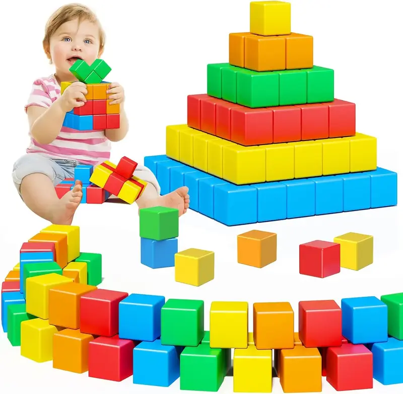 Magnetic Blocks, 35 Pieces of Magnetic Blocks 3 4 5 6 7 8 Year Old Boys and Girls Children's Magnetic Blocks Montessori Toys ...