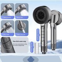 2025 Handheld Filter Pressurized Showerhead with 5 Modes Powerful Cleaning & Switchable Flow Control for Efficient Hygiene 14...