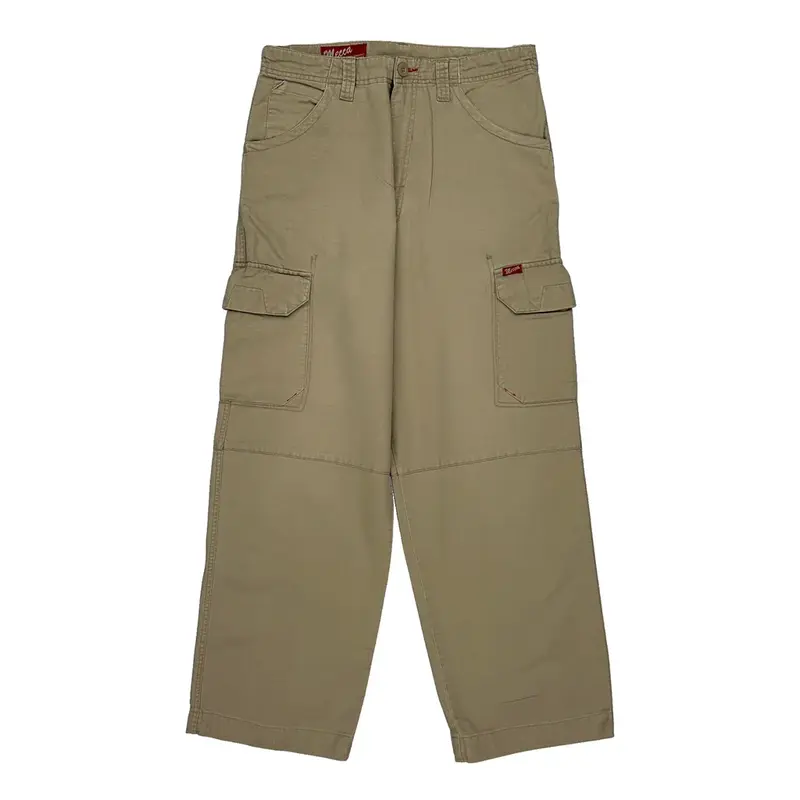 Mecca Cargo Trousers - 32? Waist Beige Cotton