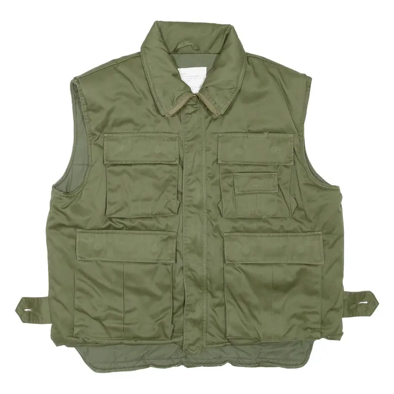 Utility Mens Military Gilet Green M
