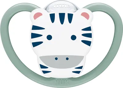 NUK Space 6-18 months Zebra pacifier