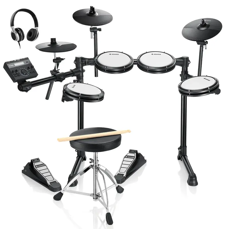 Donner DED-200 Lite Electronic Drum Kit for Beginner