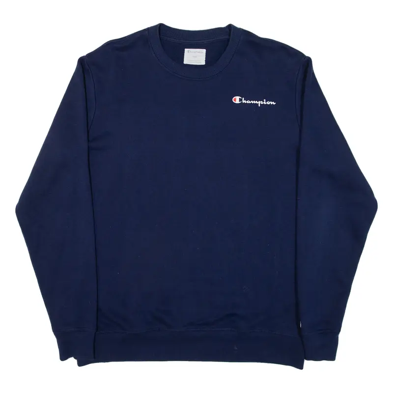 CHAMPION Mens Sweatshirt Blue M