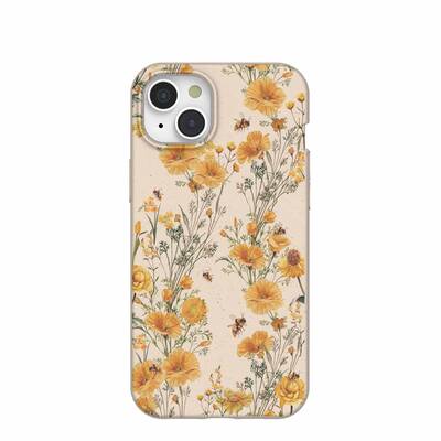 Seashell Vintage Bee iPhone 15 Plus Case