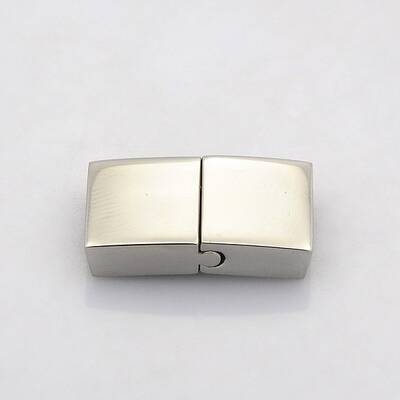 Tarnish Resistant Cuboid 304 Stainless Steel Bayonet Clasps