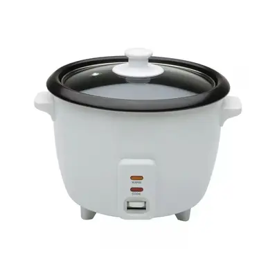 5 Cup Electric Nonstick Rice Cooker - White