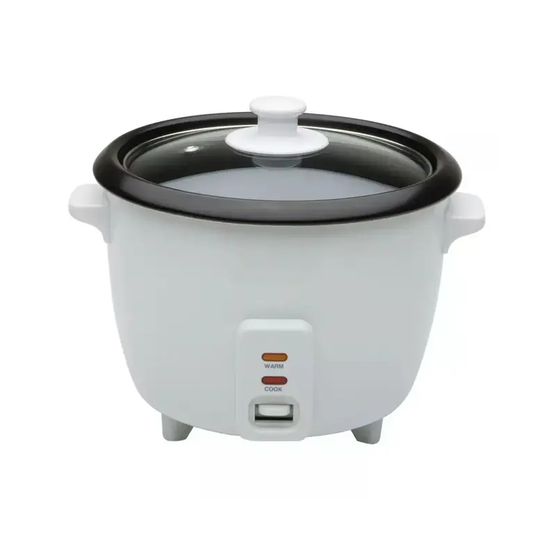 5 Cup Electric Nonstick Rice Cooker - White