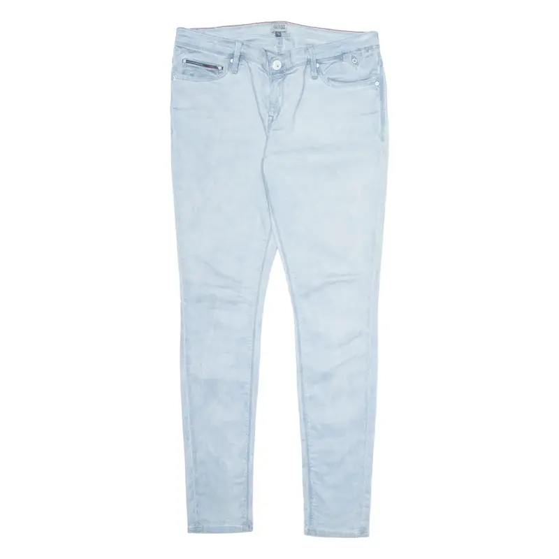 TOMMY HILFIGER Womens Trousers Blue Regular Tapered W32 L32