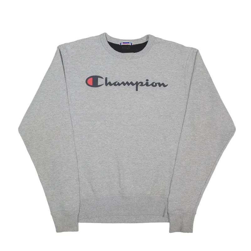 CHAMPION Sweatshirt Grey Mens S