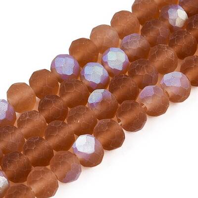 Transparent Glass Beads Strands