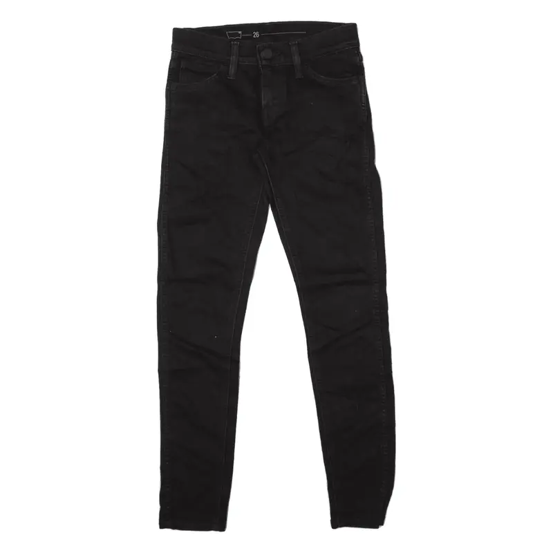 LEVI'S Jeans Black Denim Slim Skinny Womens W26 L26