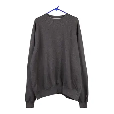 Champion Sweatshirt - XL Grey Cotton Blend
