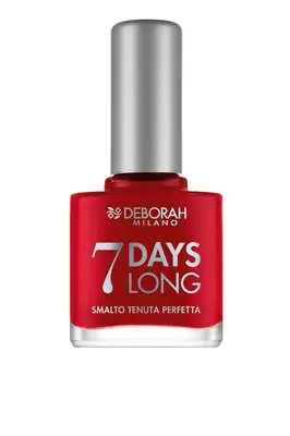 Deborah 7 Day Long Vitamine Quick-Dry Nail Polish EN876 Iconic Red 11 ml