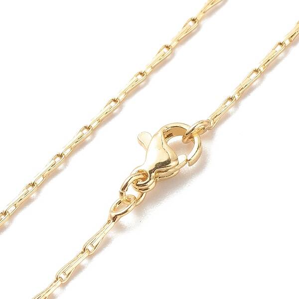 Brass Boston Link Chains Necklace for Women