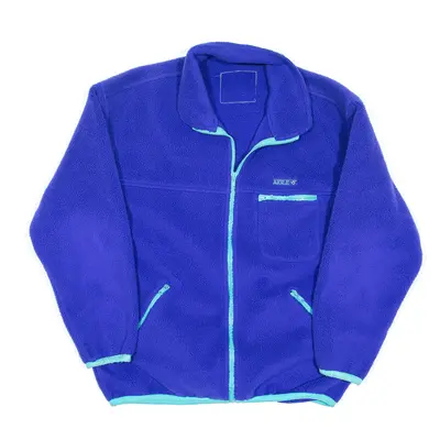 AIGLE Fleece Jacket Purple Womens L