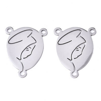 Non-Tarnish 201 Stainless Steel Chandelier Component Links