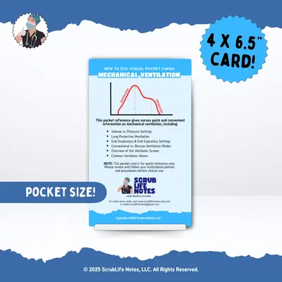 Mechanical Ventilation Pocket Card