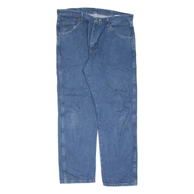 WRANGLER Mens Jeans Blue Regular Straight W36 L30