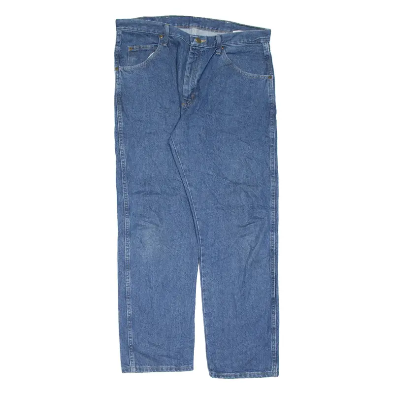 WRANGLER Mens Jeans Blue Regular Straight W36 L30