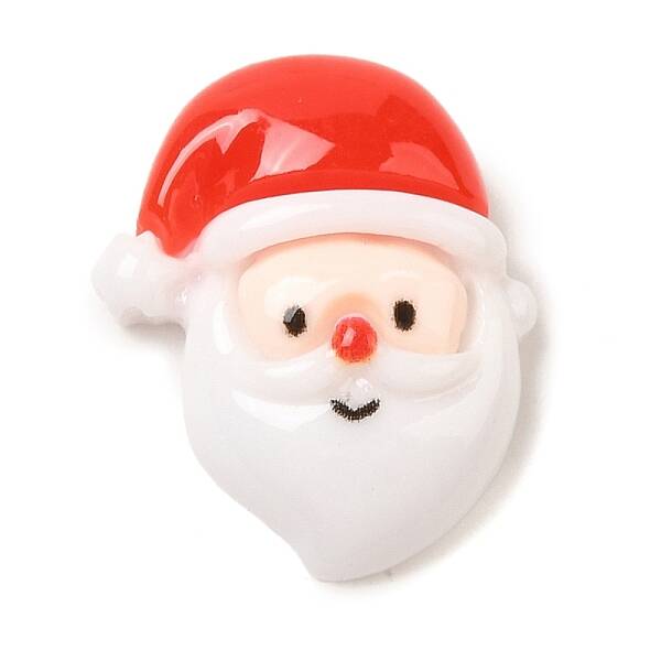Christmas Theme Opaque Resin Cabochons