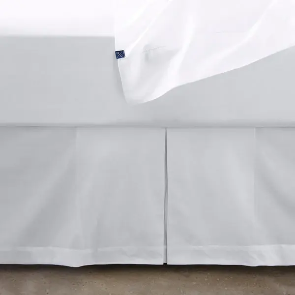 The Bed Skirt | Size: Full | Color: White | Touch: Percale