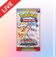 Prismatic Pokemon Booster Pack (1) !LIVE OPENING